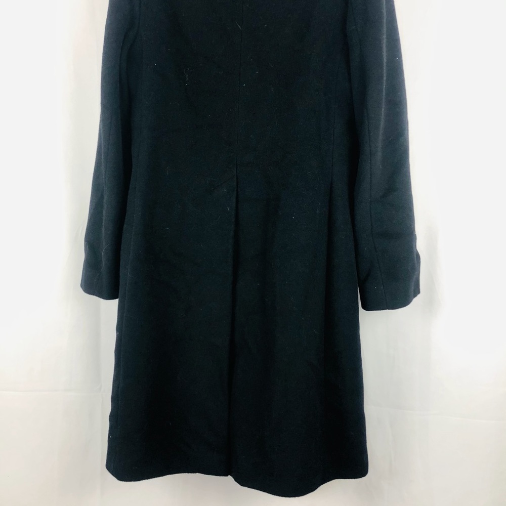 Banana Republic Wool/Alpaca long coat pockets L - Picture 8 of 12